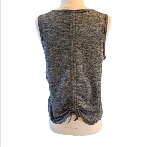 Activ8 Performance Women’s Sleeveless Wicking Scrunch Tank Size M (8-10) Black - Picture 3 of 11